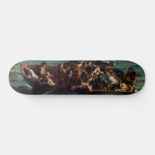 Eugene Delacroix - Don Juan förlisning Mini Skateboard Bräda 18,5 Cm