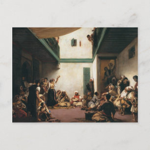 Eugene Delacroix- ett judiskt bröllop i Marocko Vykort