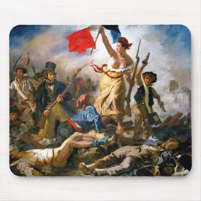Eugene Delacroix Liberty Leading People Musmatta (Framsidan)