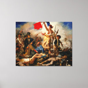 EUGENE DELACROIX Liberty Leading the People 1830 - Canvastryck