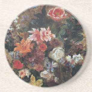 Eugene Delacroix Vintage Bouquet of Flowers Underlägg