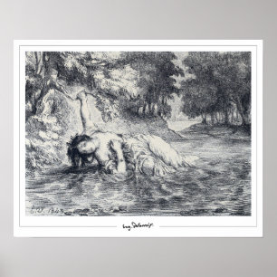 Eugène Delacroix Zedign Art Poster nr 245