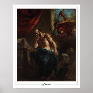 Eugène Delacroix Zedign Art Poster nr 590