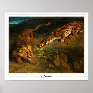 Eugène Delacroix Zedign Art Poster nr 637