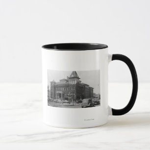 Eugene den Oregon platsen med stadshuset Mugg