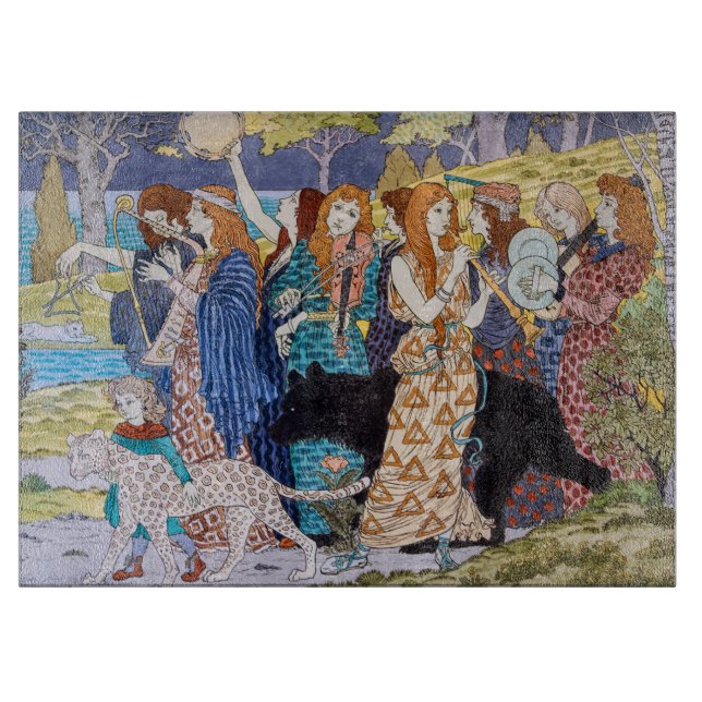 Eugene Grasset - Harmoni Dekorativ Panel (Framsidan)