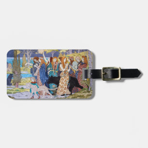 Eugene Grasset - Harmony Decorative Panel Bagagebricka