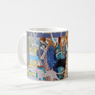 Eugene Grasset - Harmony Decorative Panel Kaffemugg