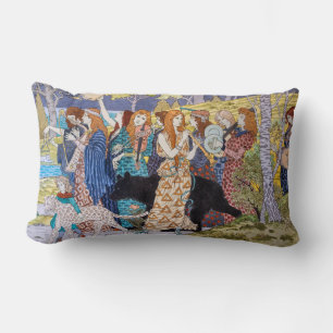 Eugene Grasset - Harmony Decorative Panel Lumbarkudde