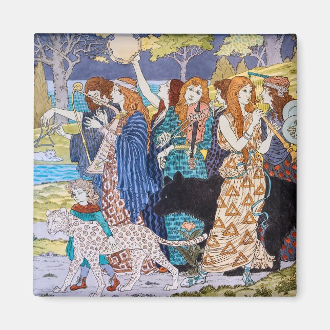 Eugene Grasset - Harmony Decorative Panel Magnet (Framsidan)