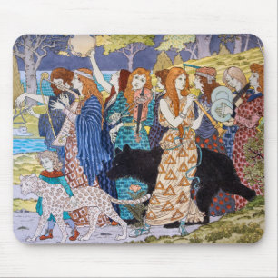 Eugene Grasset - Harmony Decorative Panel Musmatta