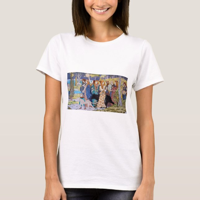 Eugene Grasset - Harmony Decorative Panel T Shirt (Framsida)