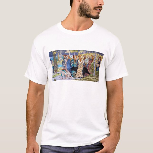 Eugene Grasset - Harmony Decorative Panel T Shirt (Framsida)