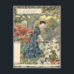 Eugène Grasset juillet Vykort<br><div class="desc">Eugène Grasset juillet</div>