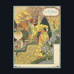 Eugène Grasset octobre Vykort<br><div class="desc">Eugène Grasset octobre</div>