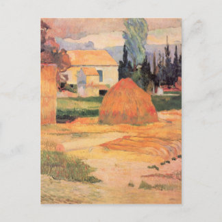 Eugène Henri Paul Gauguin - Jordbruksföretag i Arl Vykort