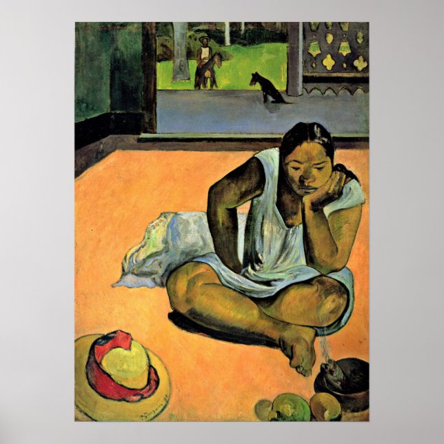 Eugene Henri Paul Gauguin - pout Poster (Framsidan)