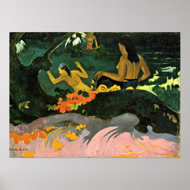 Eugene Henri Paul Gauguin - Sea Poster (Framsidan)