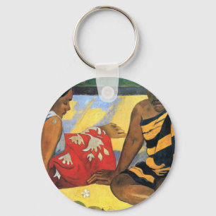 Eugène Henri Paul Gauguin - två kvinnor från Nyckelring
