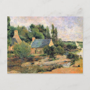 Eugène Henri Paul Gauguin - Washerwomen at Pont-Av Vykort