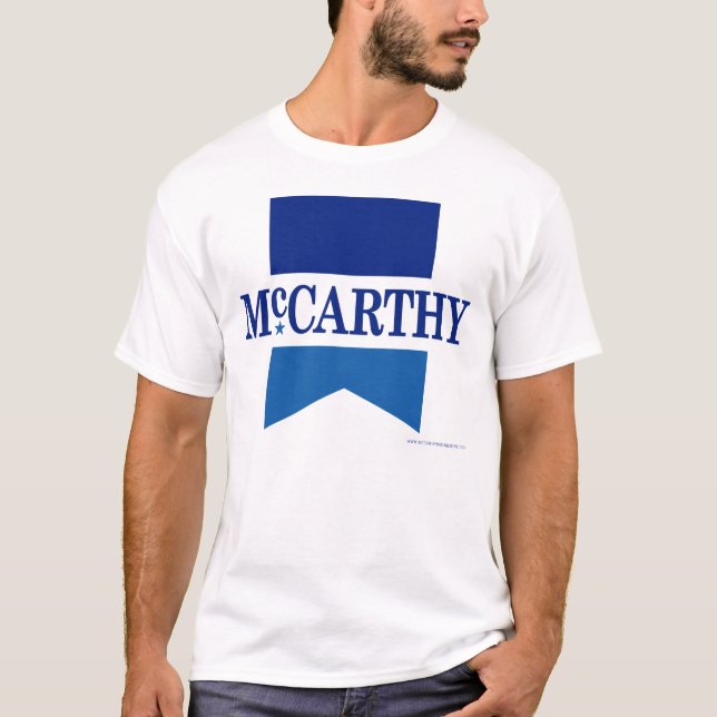 Eugene McCarthy T-shirt (Framsida)