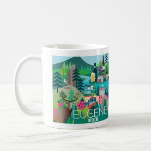 Eugene, Oregon 11oz eller 15oz Mugg