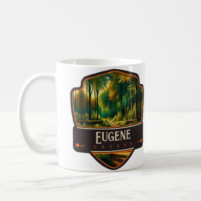 Eugene, Oregon | Antik Kaffemugg (Vänster)