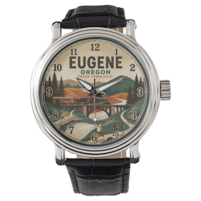 Eugene Oregon Armbandsur (Framsida)