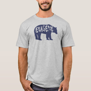 Eugene Oregon Bear T Shirt