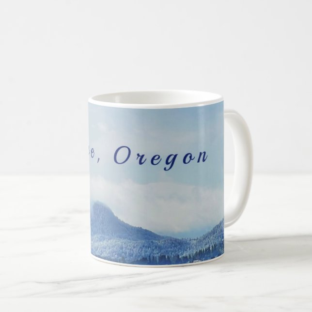 "Eugene, Oregon" Kaffe Mugg (Framsida höger)