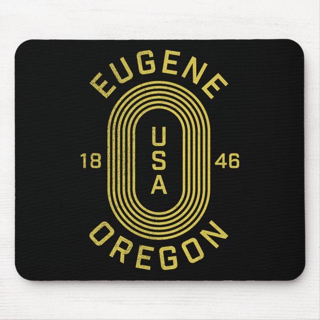 Eugene Oregon USA  Musmatta (Framsidan)