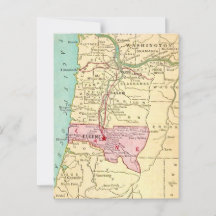 Eugene Oregon Vintagekart Postkort