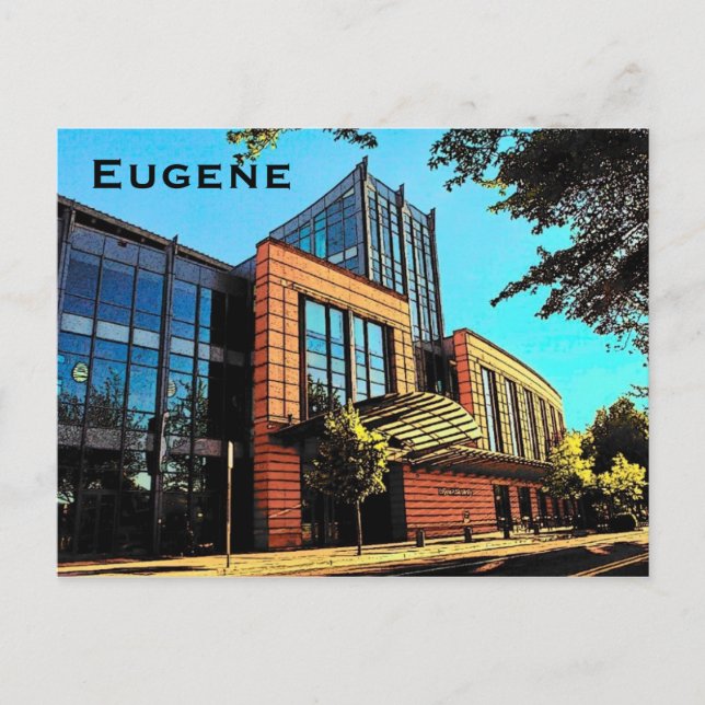 Eugene Postcard Vykort (Framsida)