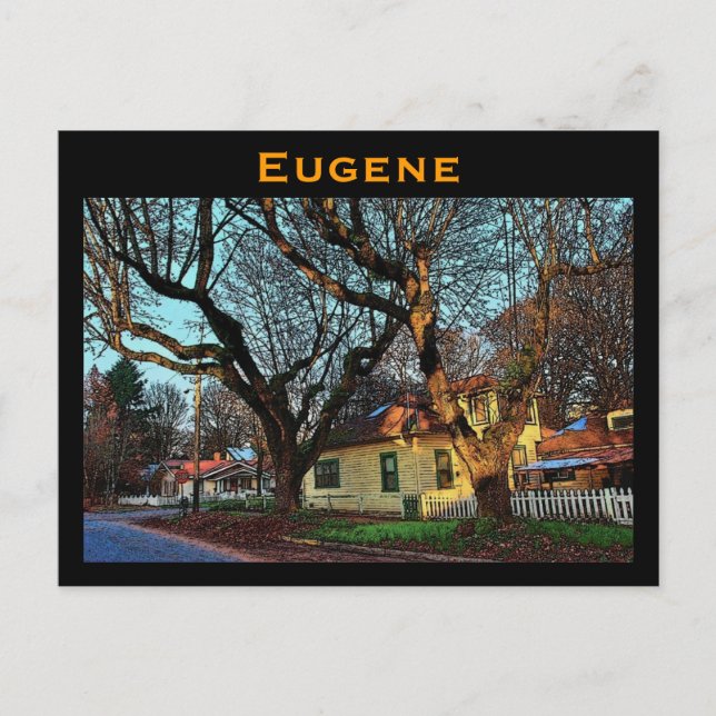 Eugene Postcard Vykort (Framsida)