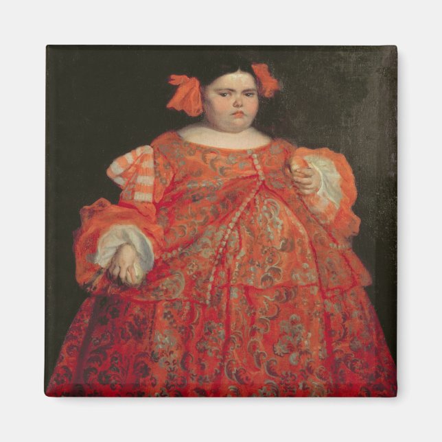 Eugenia Martinez Vallejo, kallad La Monstrua (olja Magnet (Framsidan)