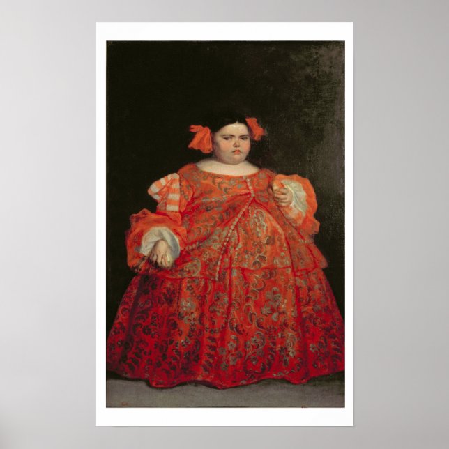 Eugenia Martinez Vallejo, kallad La Monstrua (olja Poster (Framsidan)