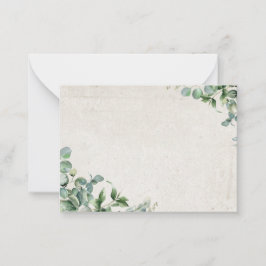 eukalyptus anteckningskort