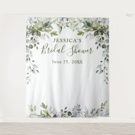 Eukalyptus Bröllopsfest Chic Fotobox Bakgrund