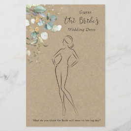 Eukalyptus Gissa Bröllopsklänningen Bröllopsfest S