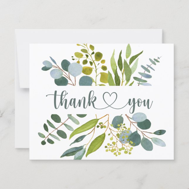 Eukalyptus Grönska Tack (Framsida)