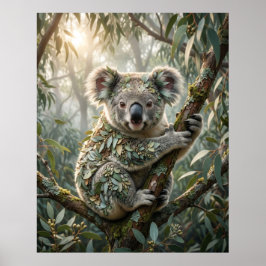 Eukalyptus Koala Lugn Poster