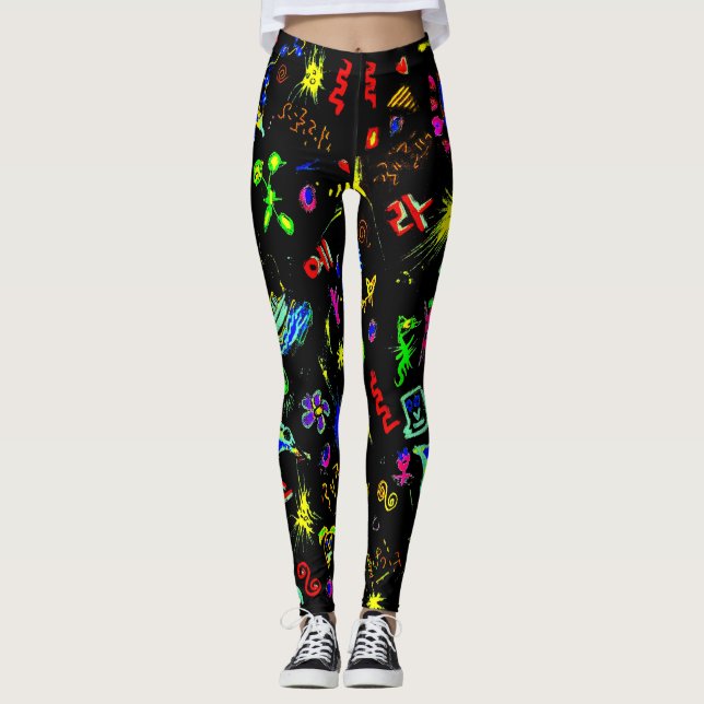 Eukalyptus Leggings (Framsida)