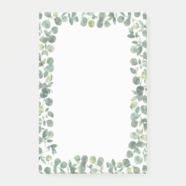 Eukalyptus Post-it Block (Framsida)