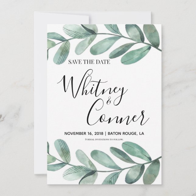 Eukalyptus Spara Datum Datumet (Framsida)