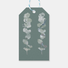 Eukalyptusblad Presentetikett