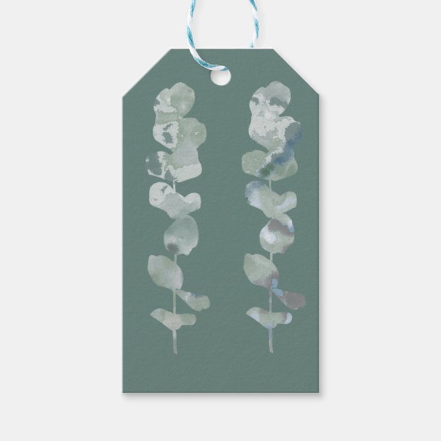 Eukalyptusblad Presentetikett (Framsidan)