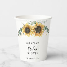 Eukalyptusblad Solsäck Floral Bröllopsdusch