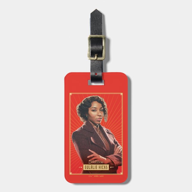 Eulalie Hicks Character Graphic Bagagebricka (Vertikal Framsida)