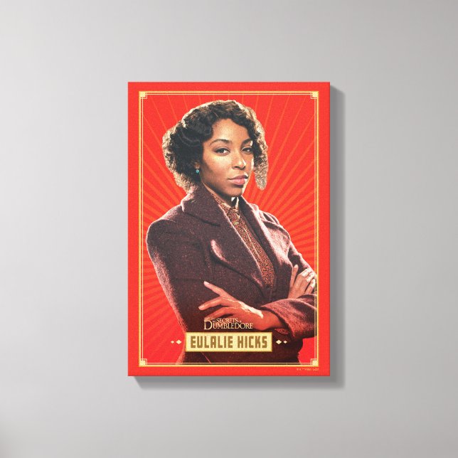 Eulalie Hicks Character Graphic Canvastryck (Framsida)