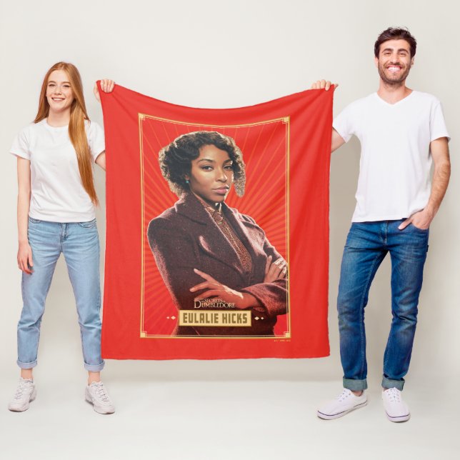 Eulalie Hicks Character Graphic Fleecefilt (På plats)